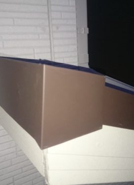 安城市H様邸　片棟巴　板金補修工事