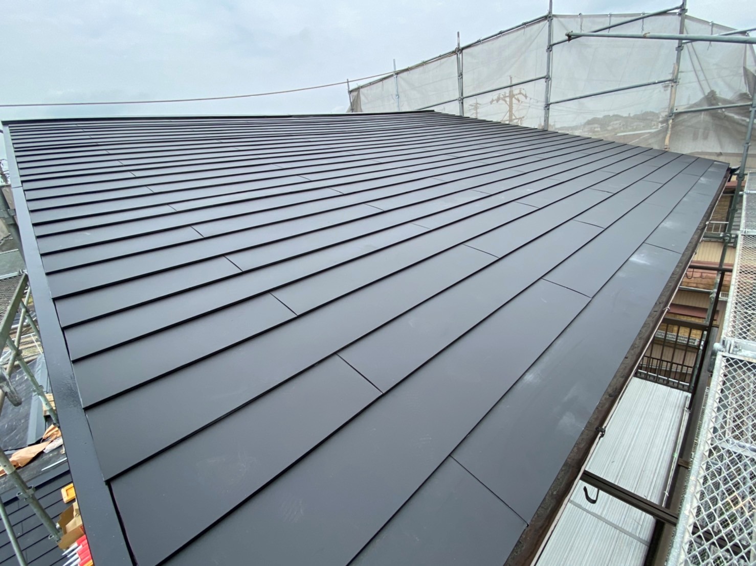 安城市Ｈ様邸イージーガード使用のカバー工法で雨漏り改善