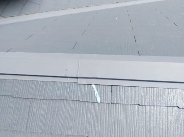 安城市　クラック(ひび割れ）の入ったスレート屋根の交換