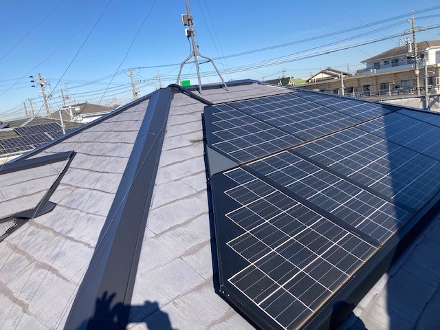 西尾市S様邸　イージーガードで屋根カバー工法工事　雨漏り防止