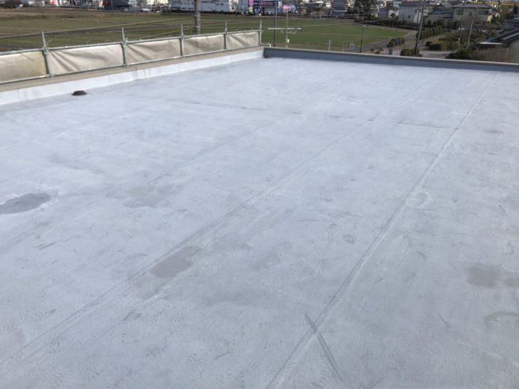 安城市M様邸　ベランダ防水工事　FRP防水で改修工事