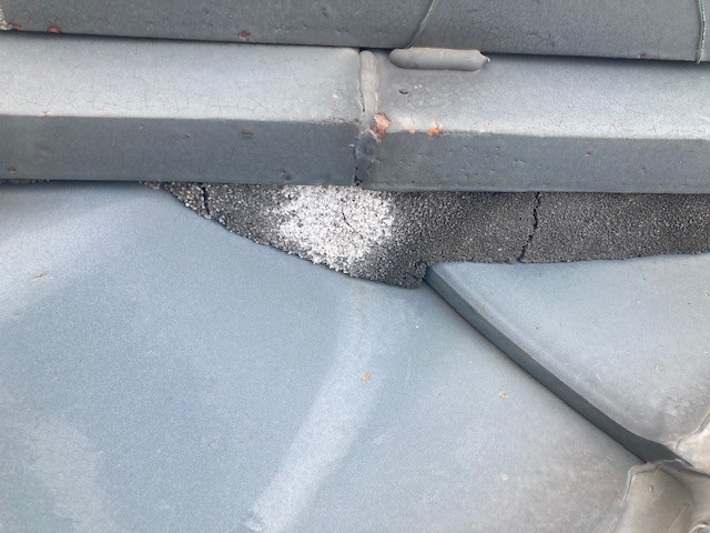 屋根の漆喰に劣化はありませんか？